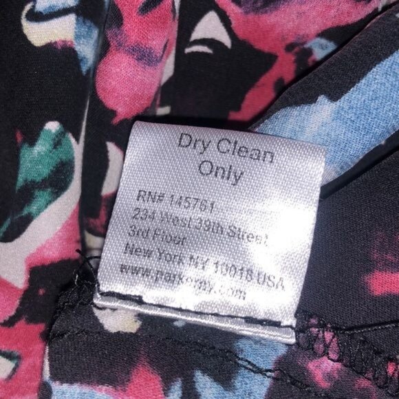 Parker Mae Vienna Silk Wrap Top - S - Picture 8 of 9